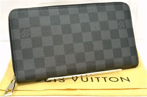 lv damier graphite long wallet|louis vuitton damier wallet.